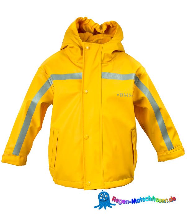 Räuberwald BMS 4-Jahreszeiten Buddeljacke - mit separater Fleecejacke, warm gefüttert in Gelb