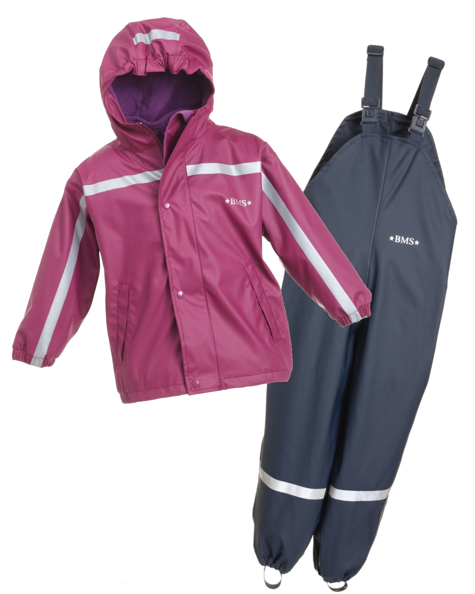 Regenanzug Beere/Marine Winter | BMS
