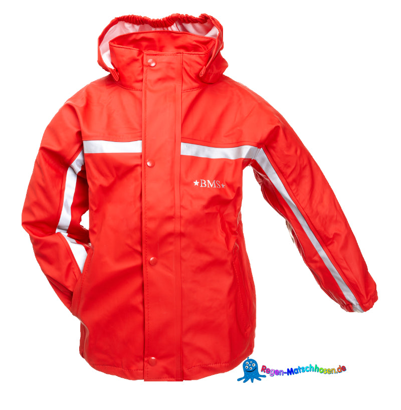 BMS Kinder Buddeljacke Softskin in rot