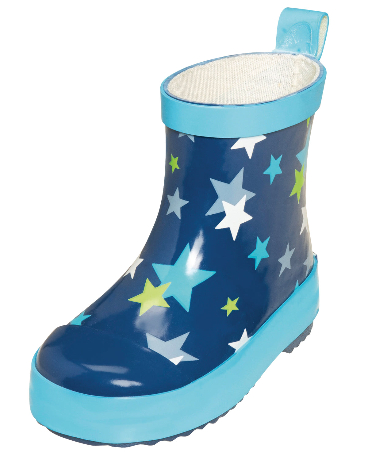 Baby Gummistiefel Halbschaft Sterne von Playshoes
