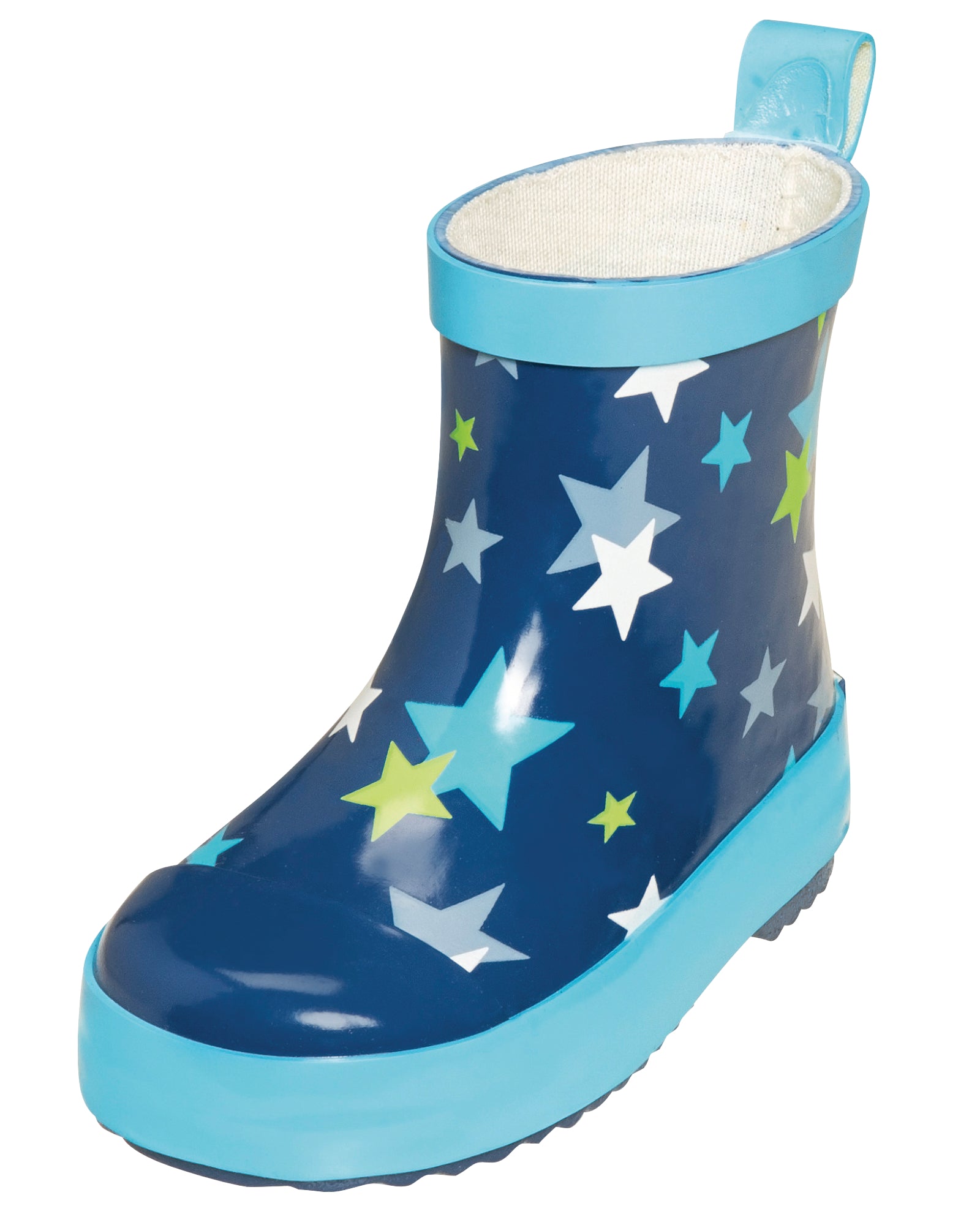 Baby Gummistiefel Halbschaft "Sterne" | Playshoes