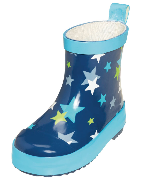 Baby Gummistiefel Halbschaft "Sterne" | Playshoes