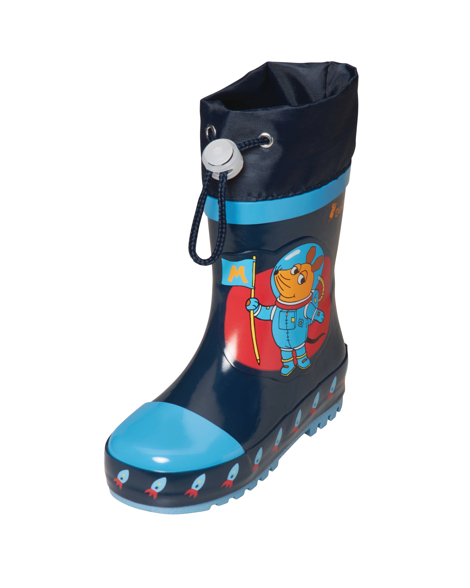 Gummistiefel 'die Maus' Dunkelblau Sommer | Playshoes