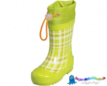 Kinder Gummistiefel "Karo" in Grün