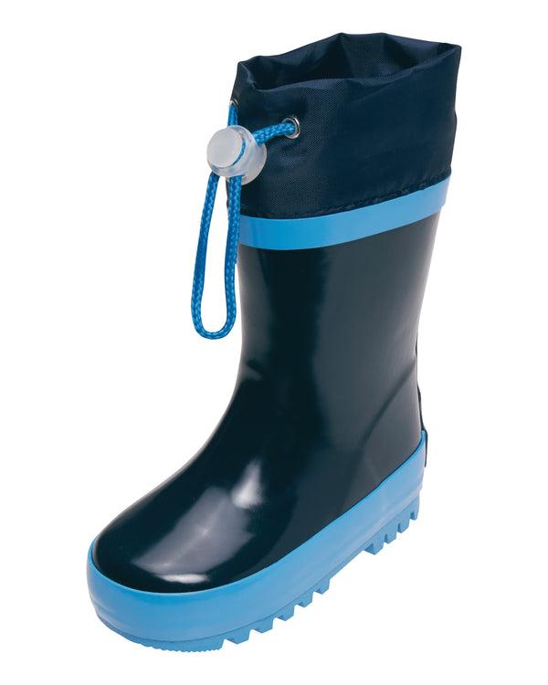 Baby Kindergummistiefel Marine Winter gefüttert | Playshoes