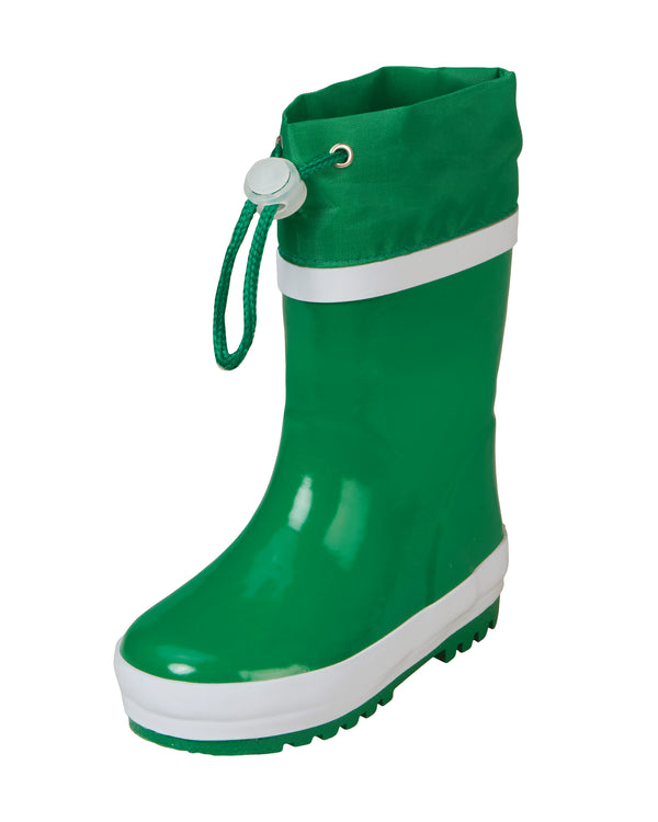 Kindergummistiefel Grün Winter gefüttert von Playshoes