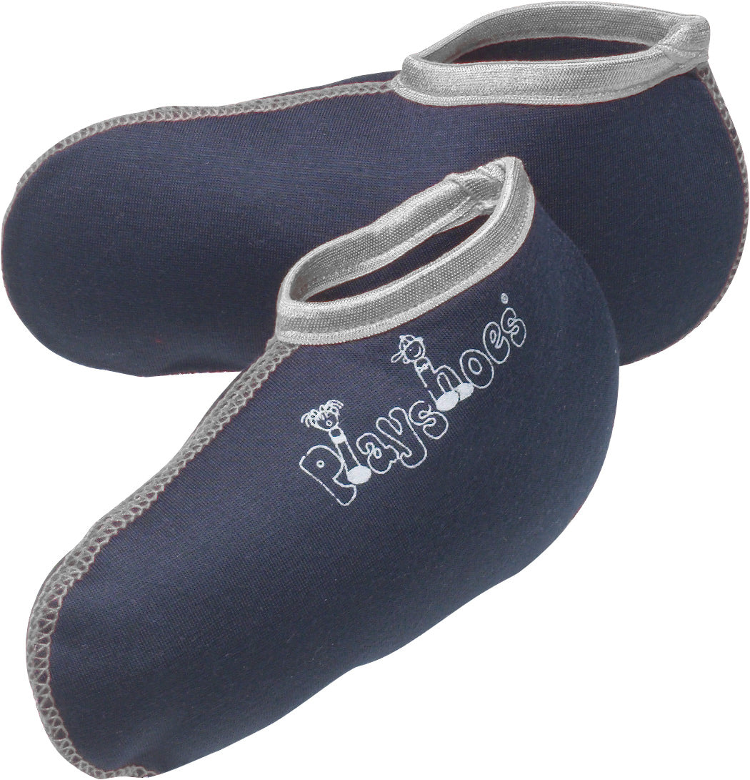 Praktische Stiefelsocken "kurz" in Marine/Grau