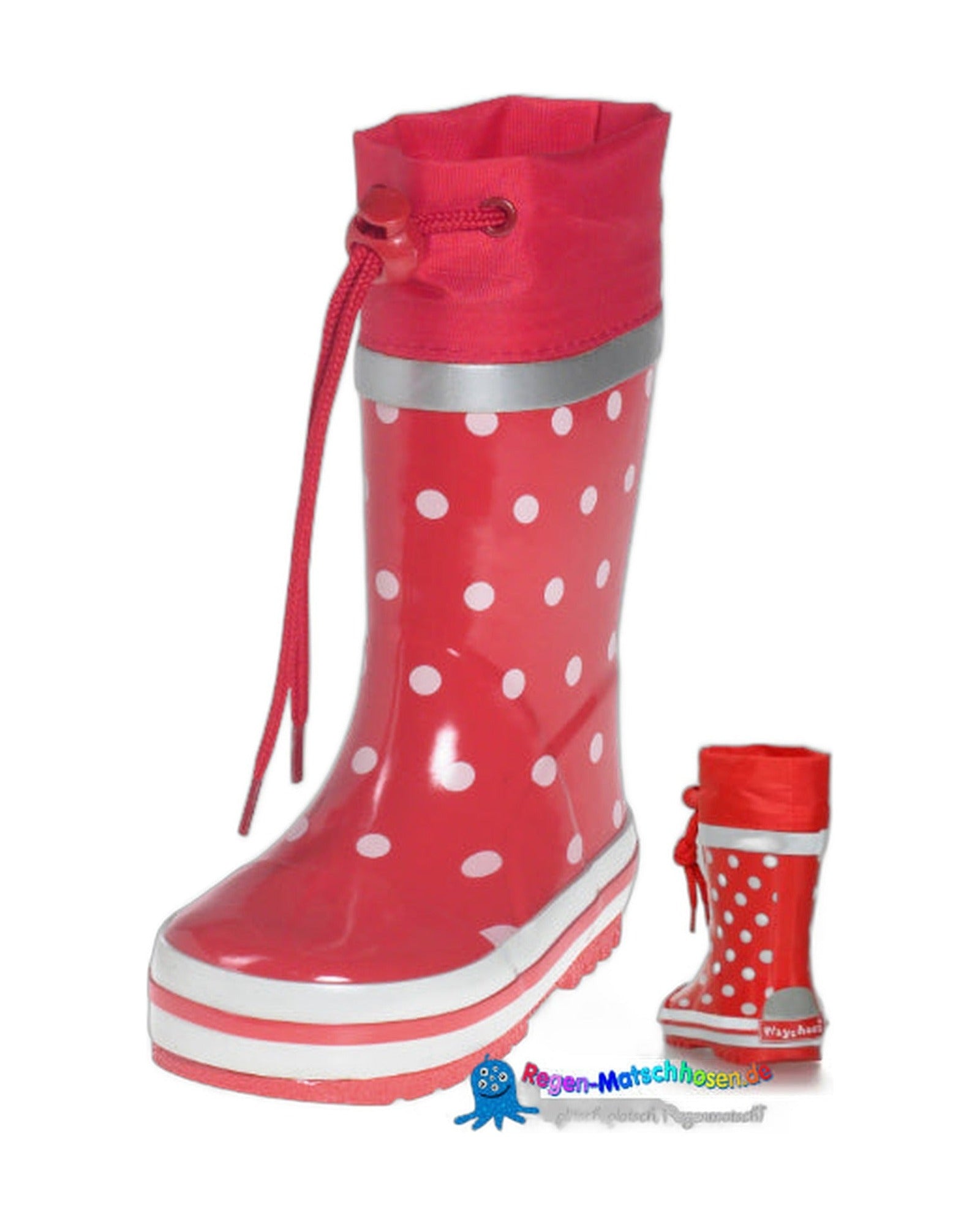 trendiger-kinder-gummistiefel-in-rot-mit-weissen-punkten-317