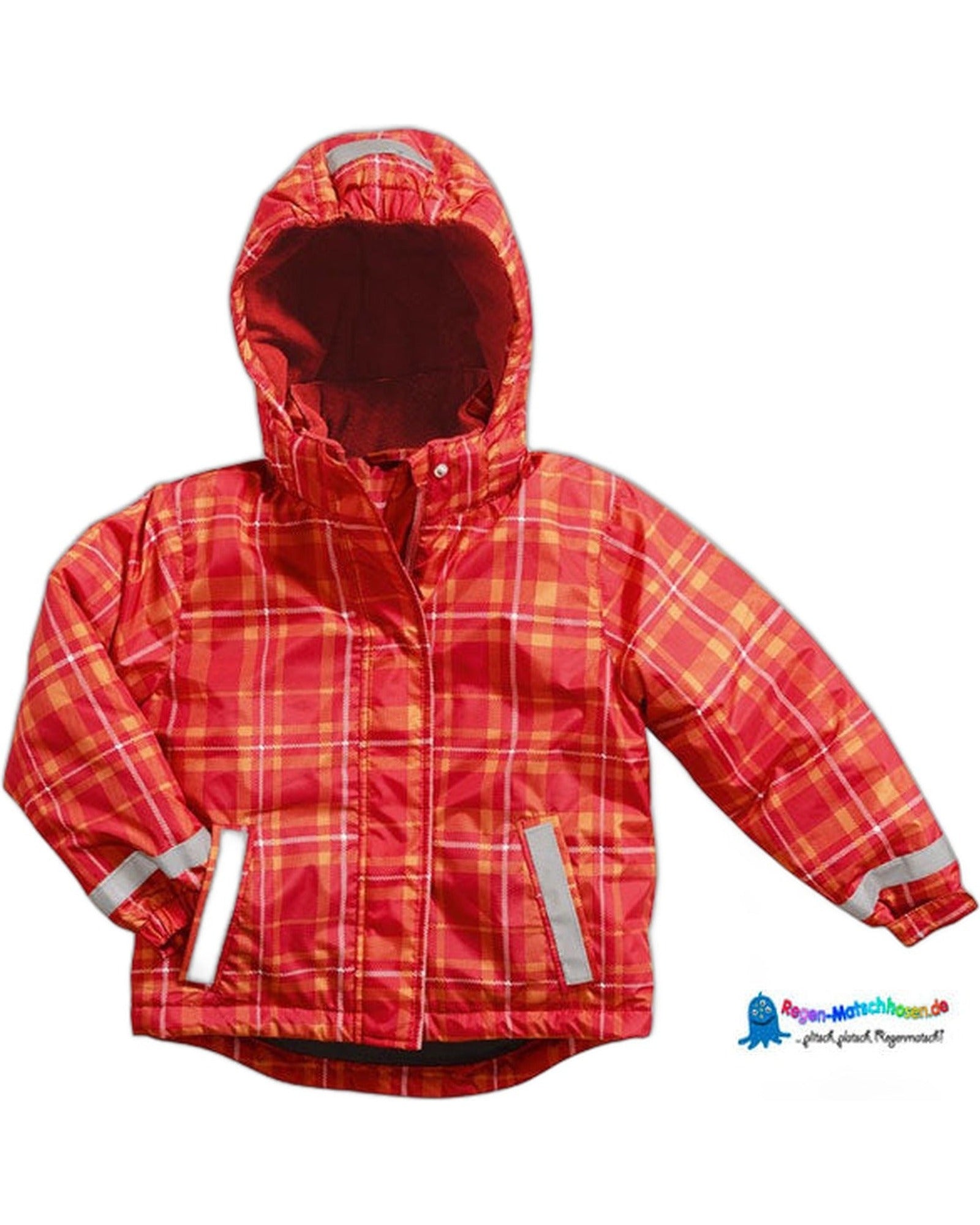 playshoes-winterjacke-rot-karriert-warm-mit-fleece-gefuettert-255