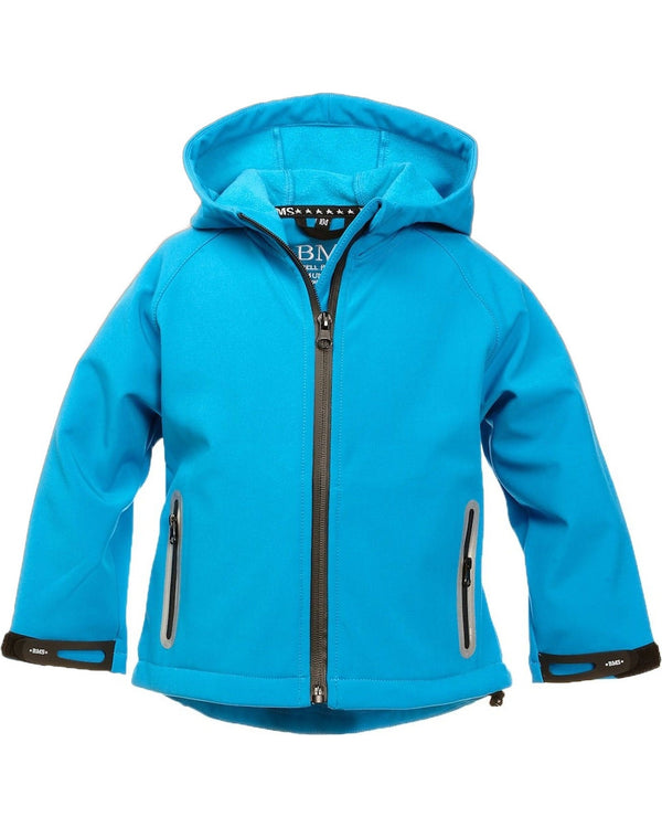 Kinder Softshelljacke Hellblau Sommer von BMS