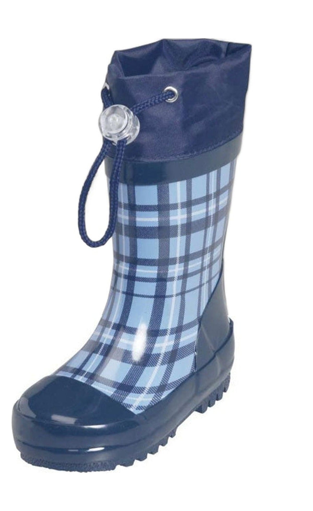 Gummistiefel Karo Blau von Playshoes
