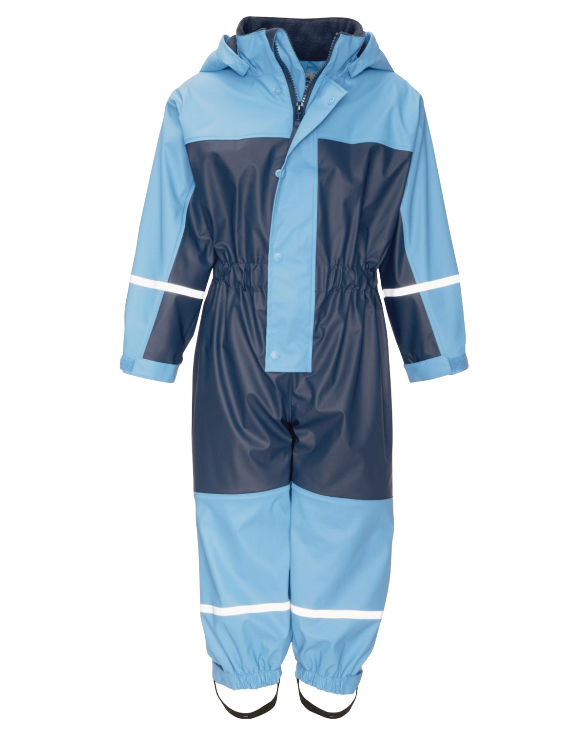 Regenanzug Overall Dunkelblau/Hellblau Winter gefüttert | Playshoes