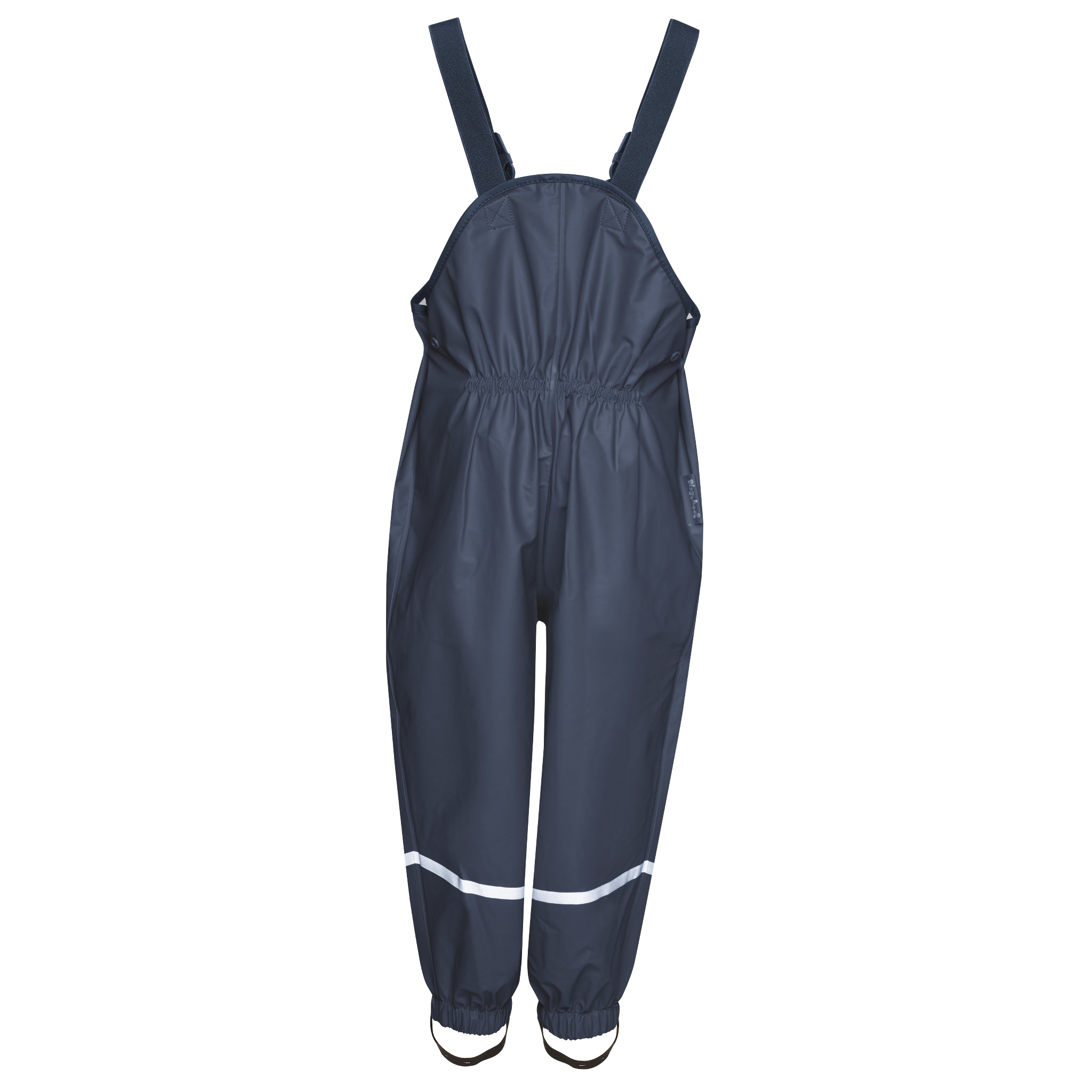 Playshoes Regenlatz-Matschhose "Colour" mit Taftfutter in Marine