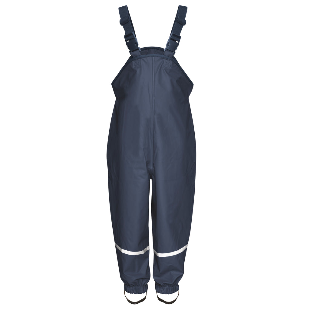 Playshoes Regenlatz-Matschhose "Colour" mit Taftfutter in Marine