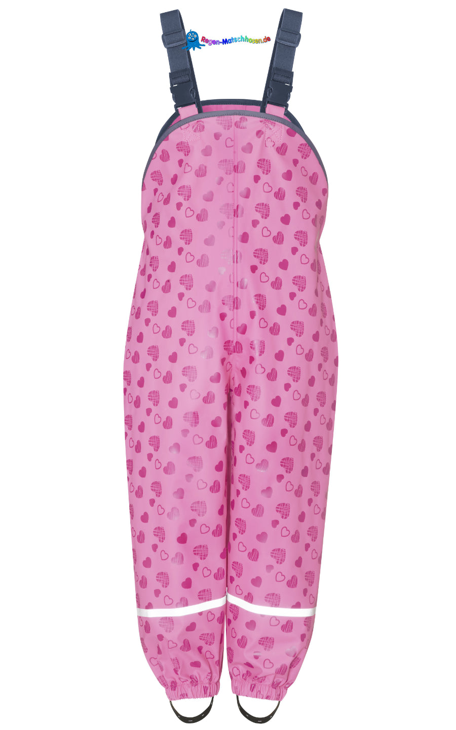Playshoes Mädchen Matschhose Buddelhose Herzchen allover