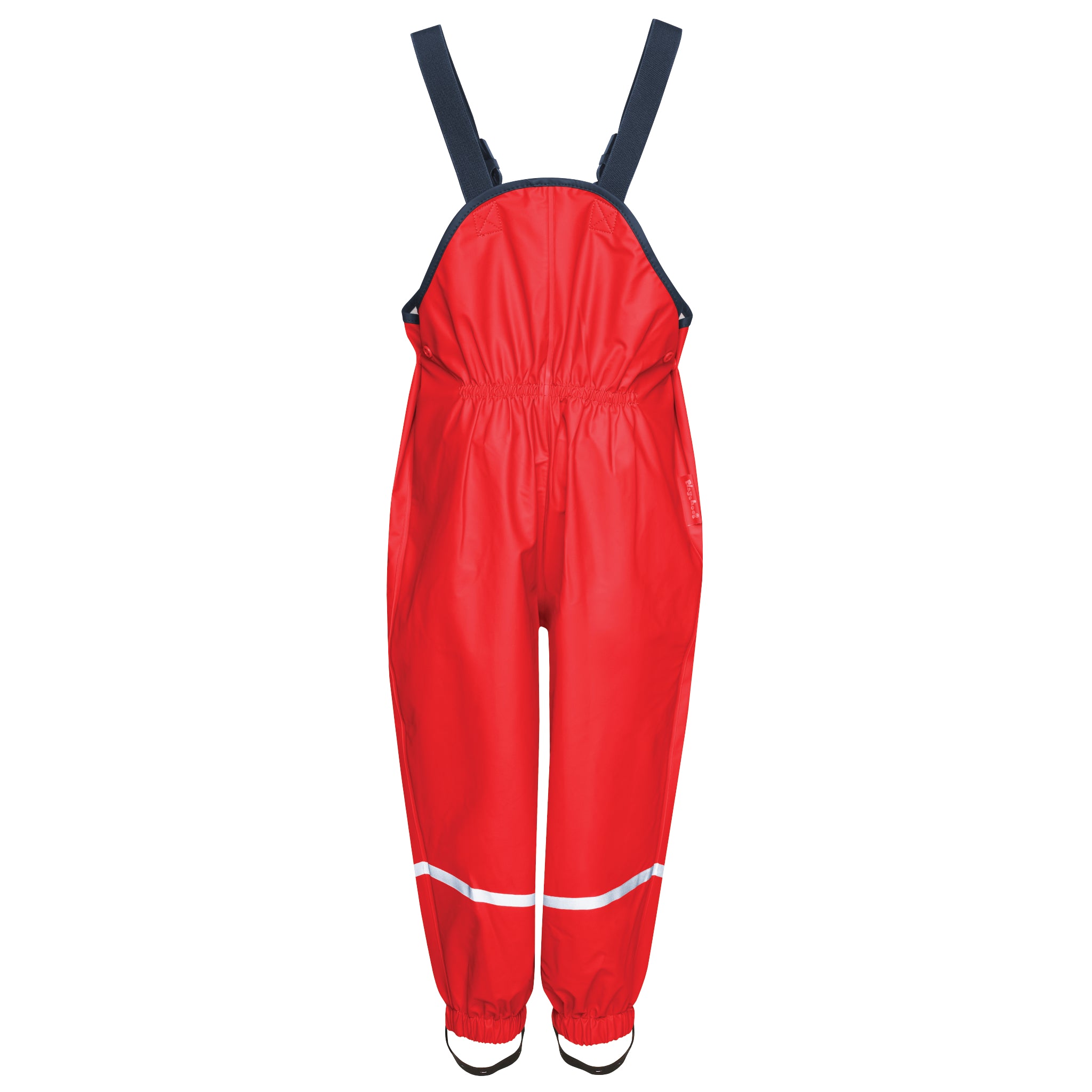 Playshoes Matschhose mit leichtem Baumwollfutter -Rot