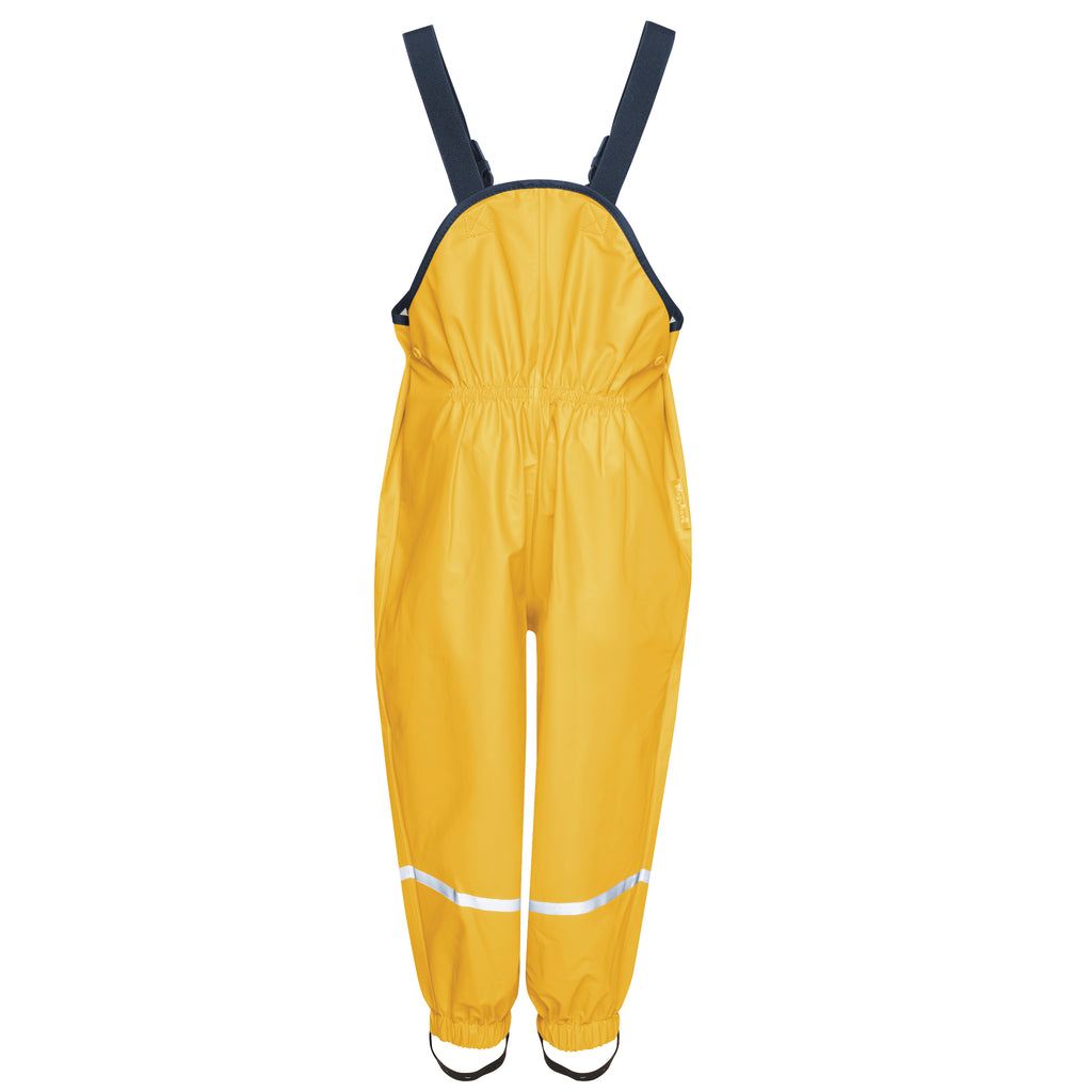 Playshoes Regen-Matschhose mit leichtem Baumwollfutter -Gelb