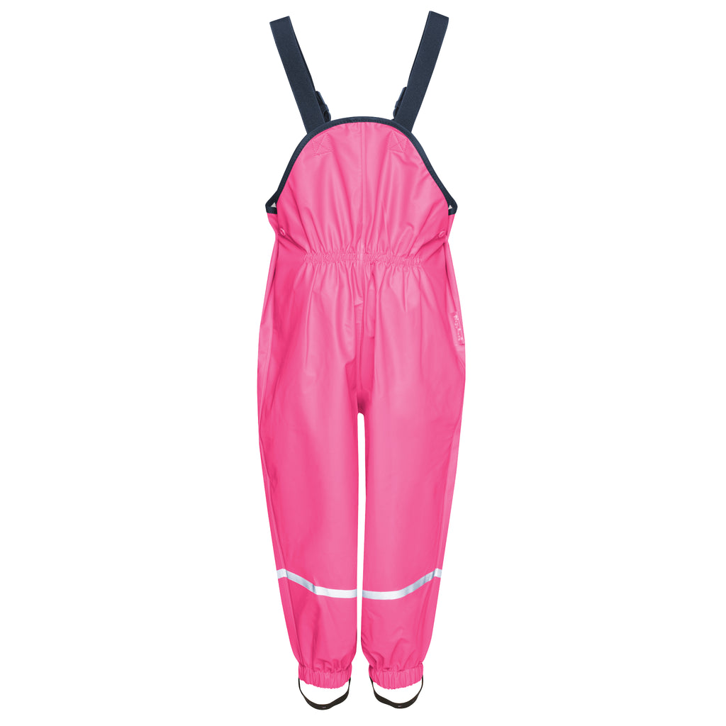 Playshoes Regen-Matschhose mit leichtem Baumwollfutter -Pink