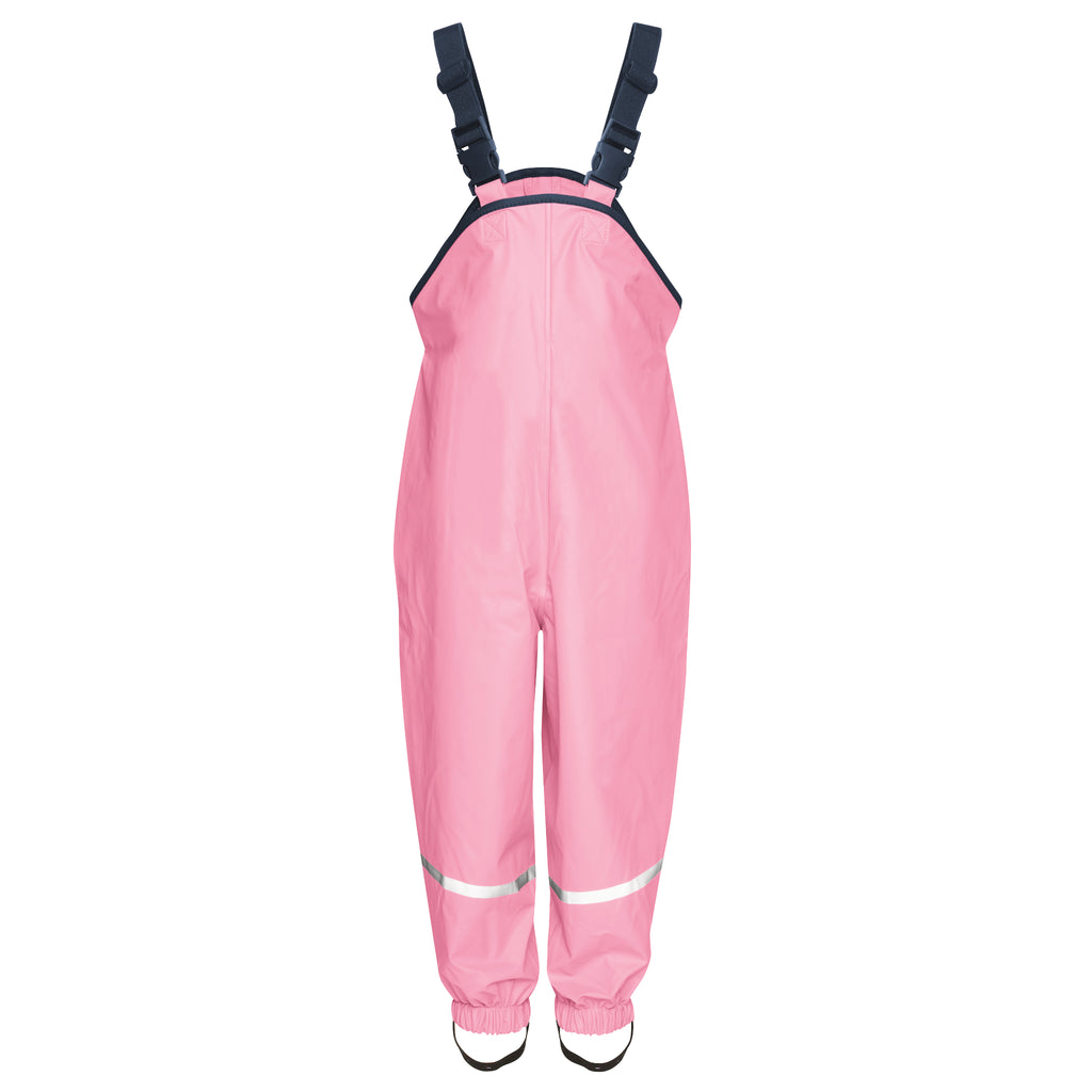 Playshoes Regen-Matschhose mit leichtem Baumwollfutter -Rosa