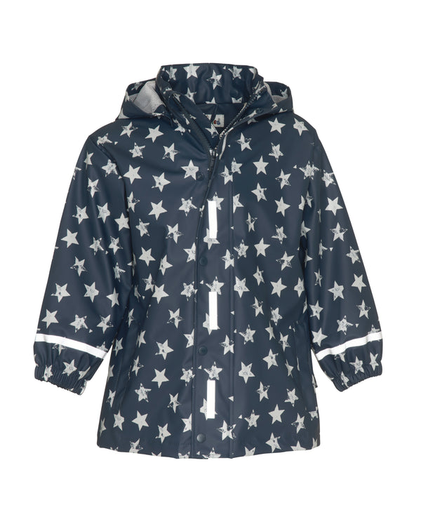 Regenmantel Sterne Marine Sommer | Playshoes