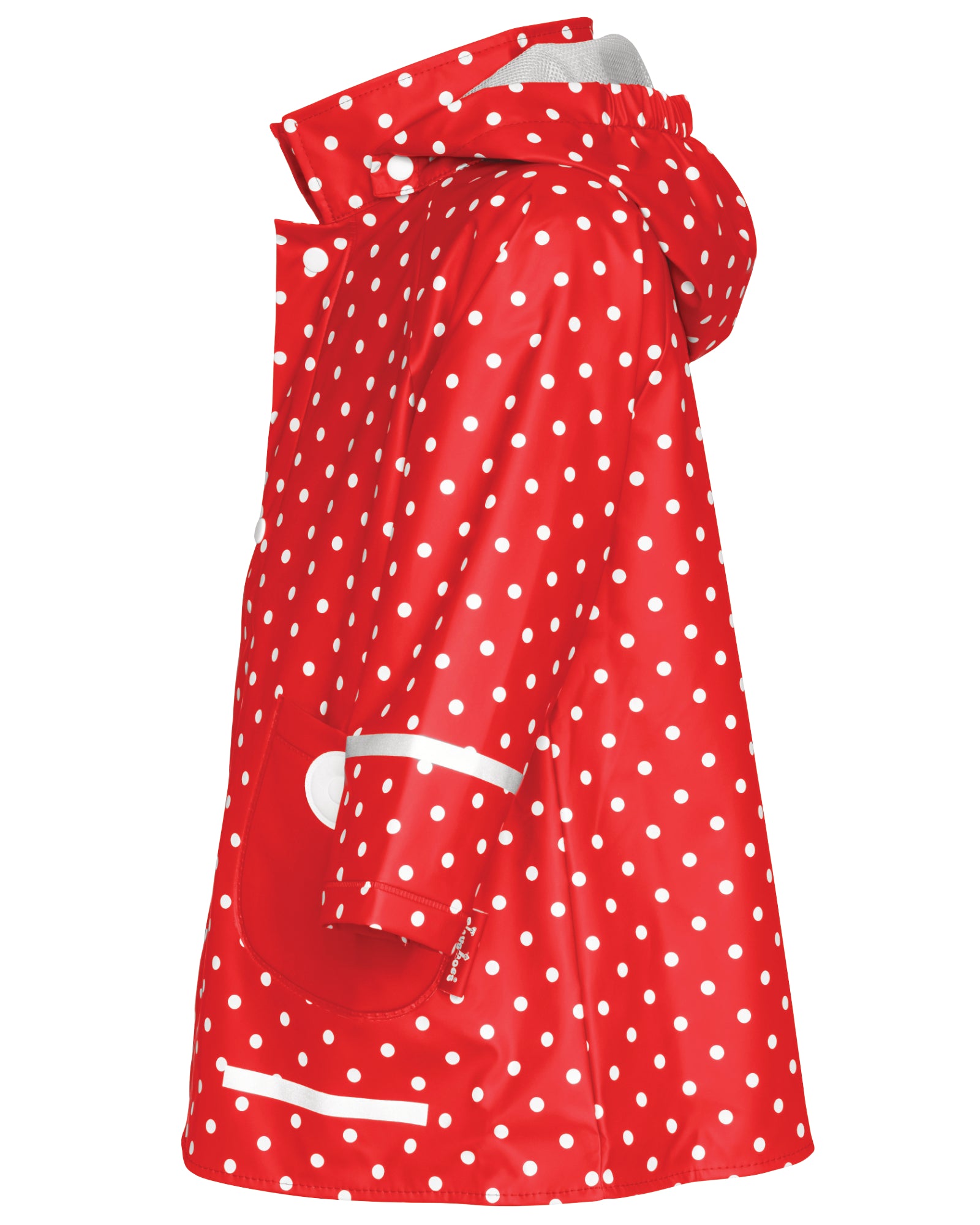 Regenmantel Punkte Rot/Weiß | Playshoes