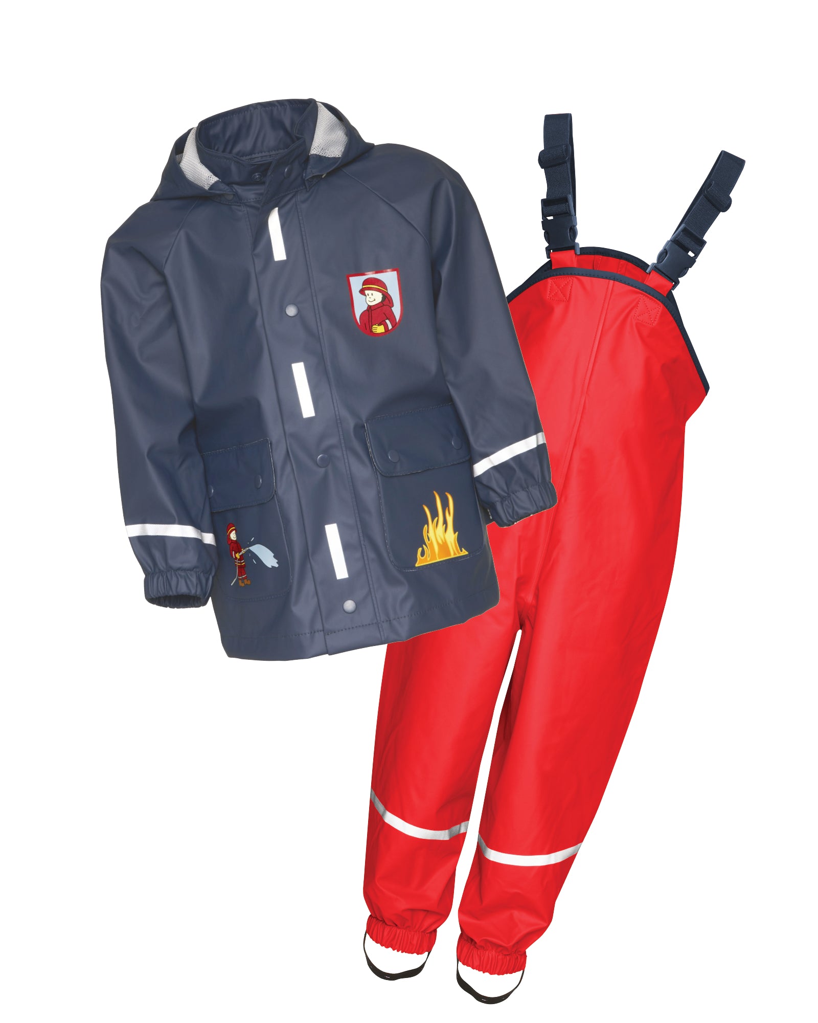 Regenanzug "Feuerwehr" Sommer | Playshoes