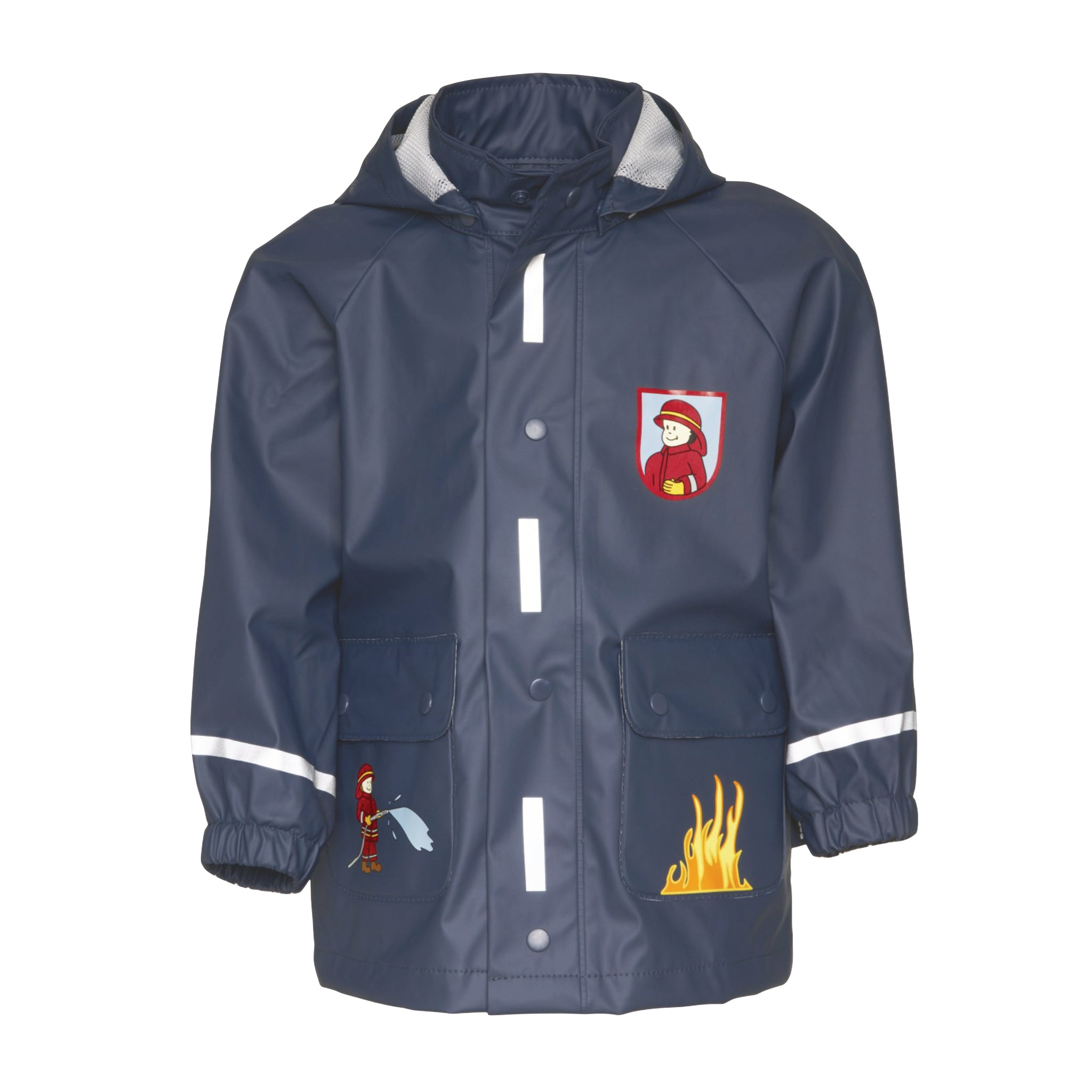 Baby und Kinder Regenjacke Feuerwehr von Playshoes