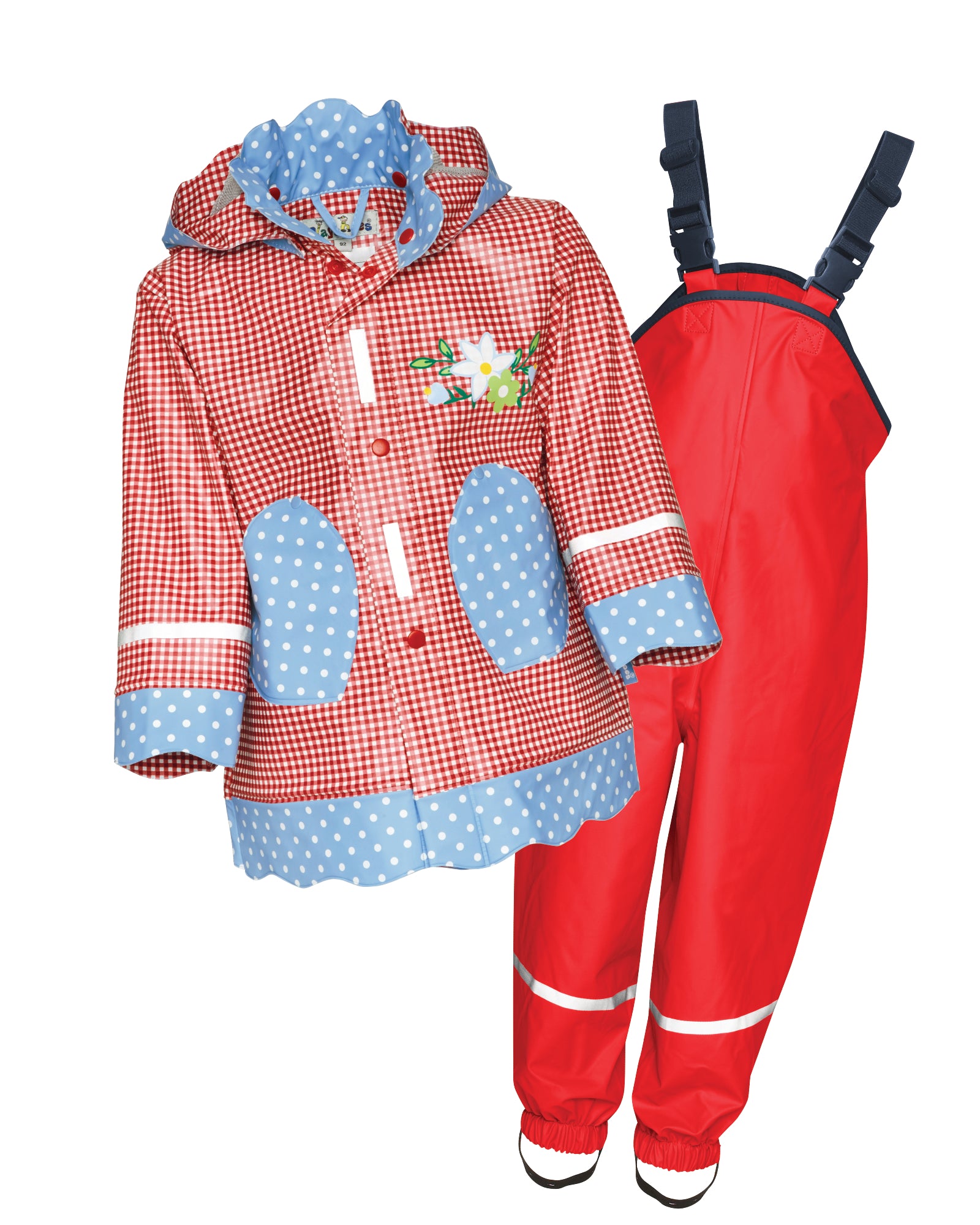 Regenanzug Rot/Blau Sommer | Playshoes