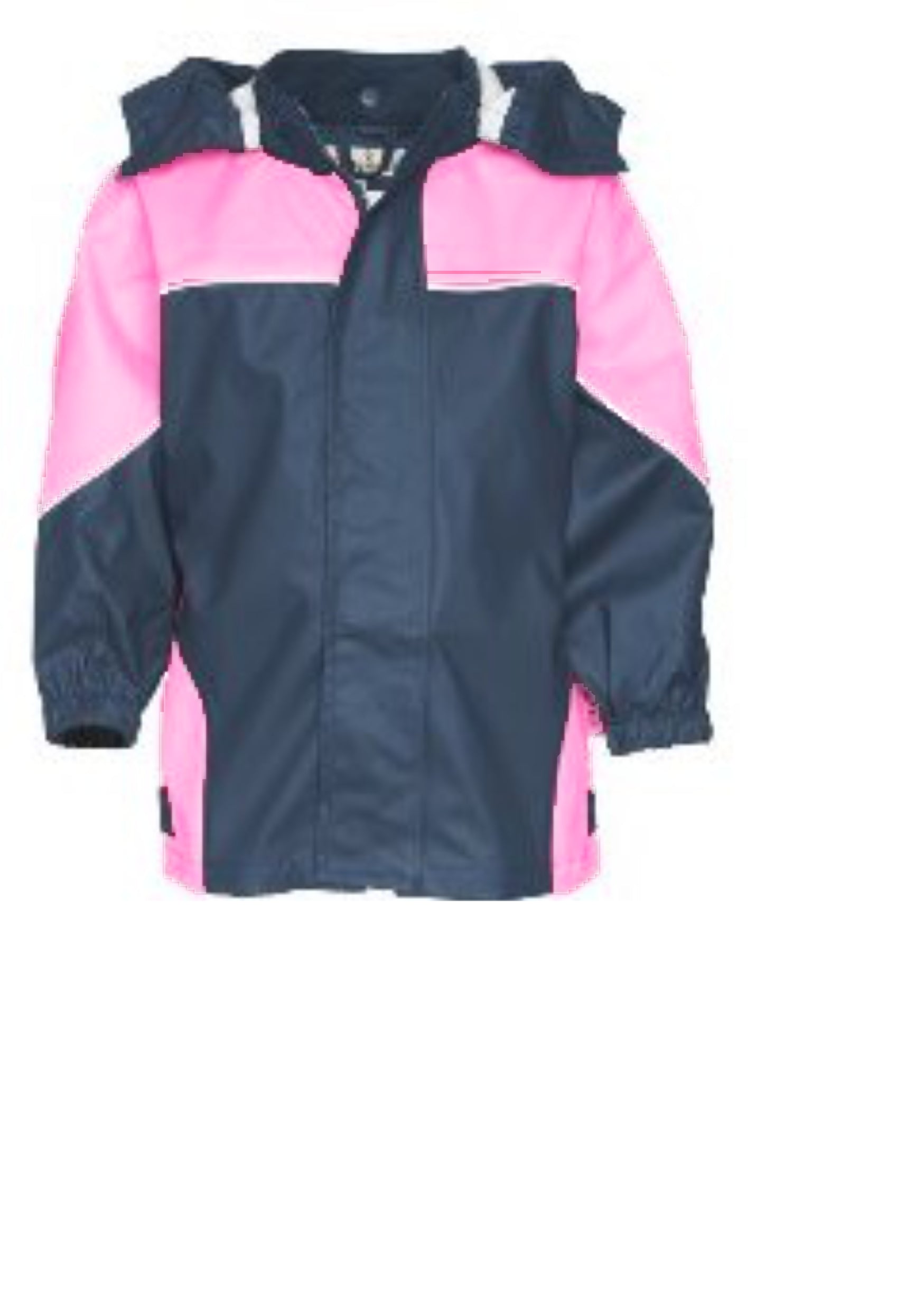 Playshoes Kinder Regenjacke  "Basic"  Rosa/Hellblau