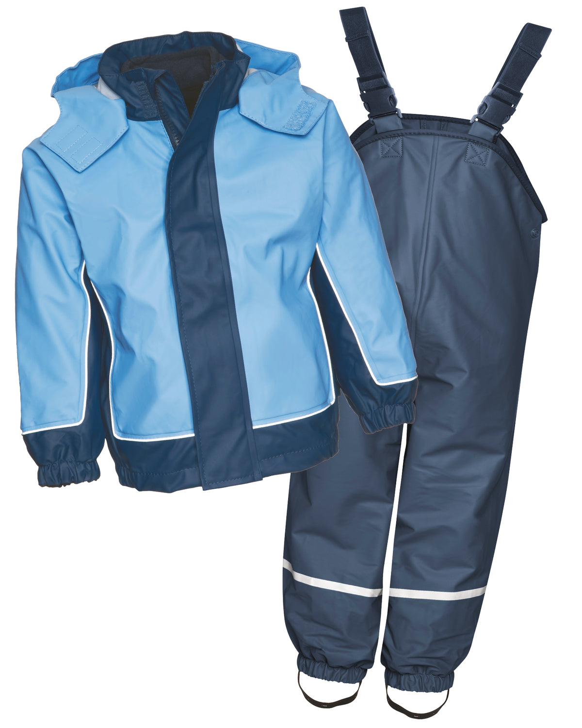Regenanzug Dunkelblau/Hellblau Winter | Playshoes