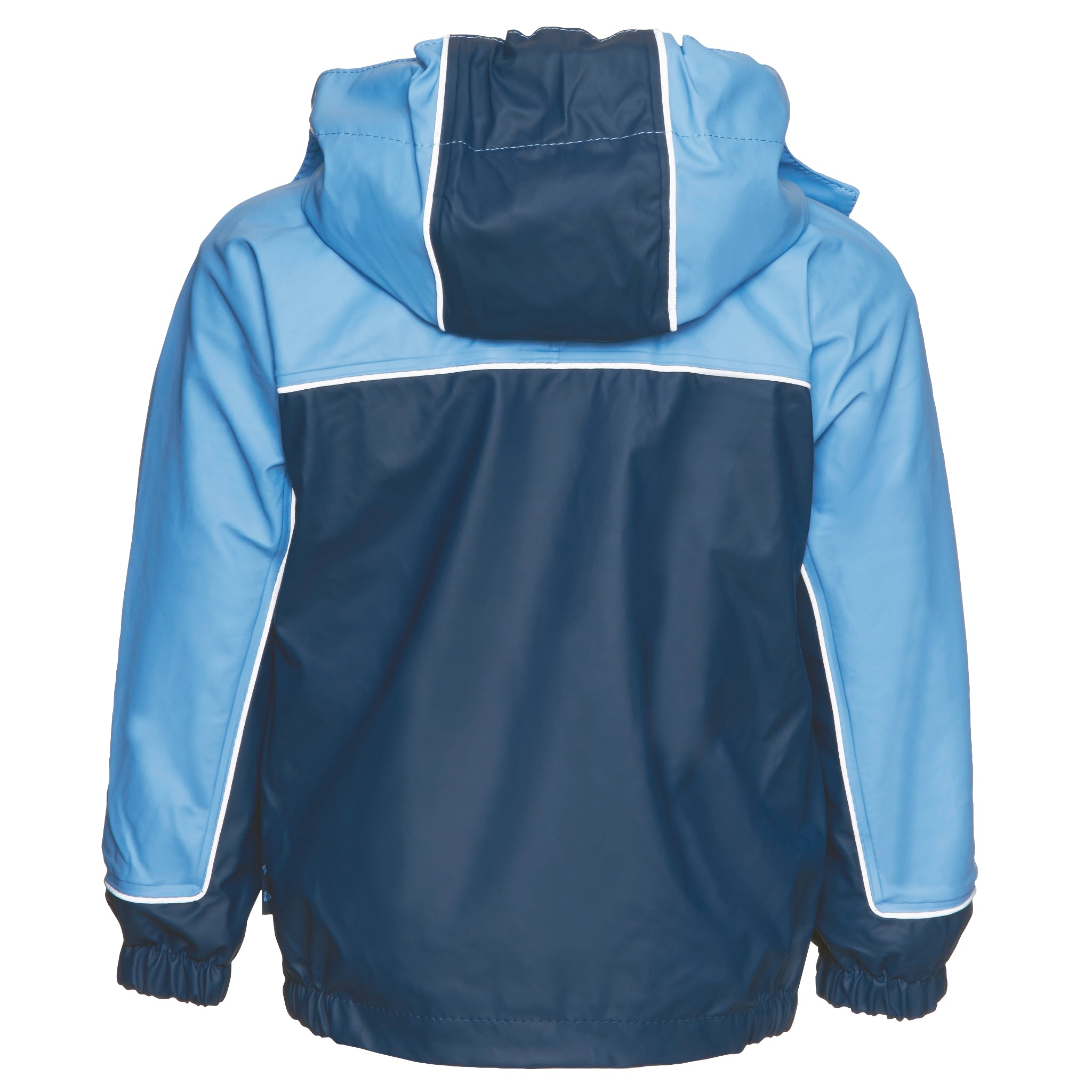 Playshoes Kinder Regenjacke 3 in 1 -Marine/Hellblau