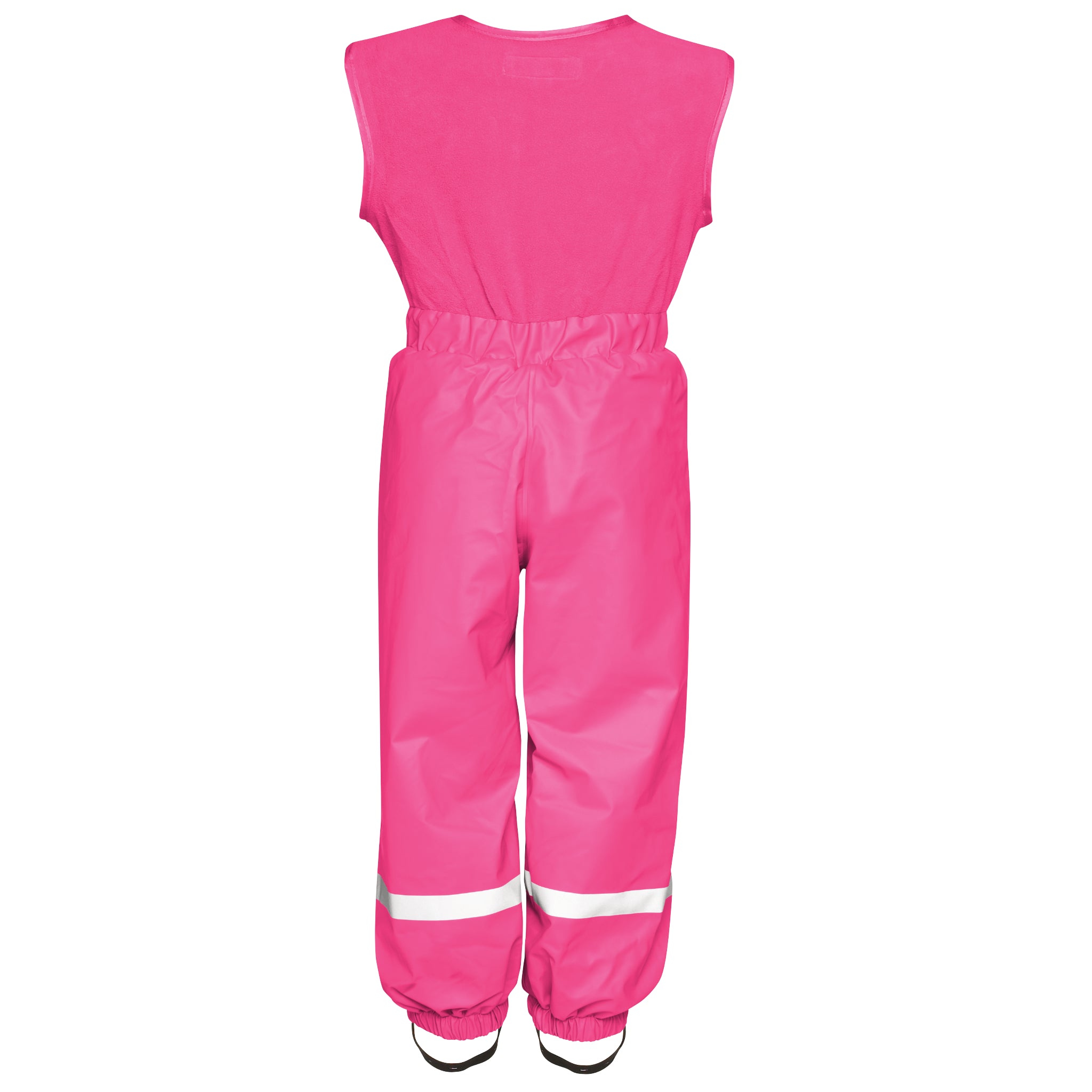 Playshoes Regen-Matschhose "mit warmen Fleecelatz gefüttert" in Pink