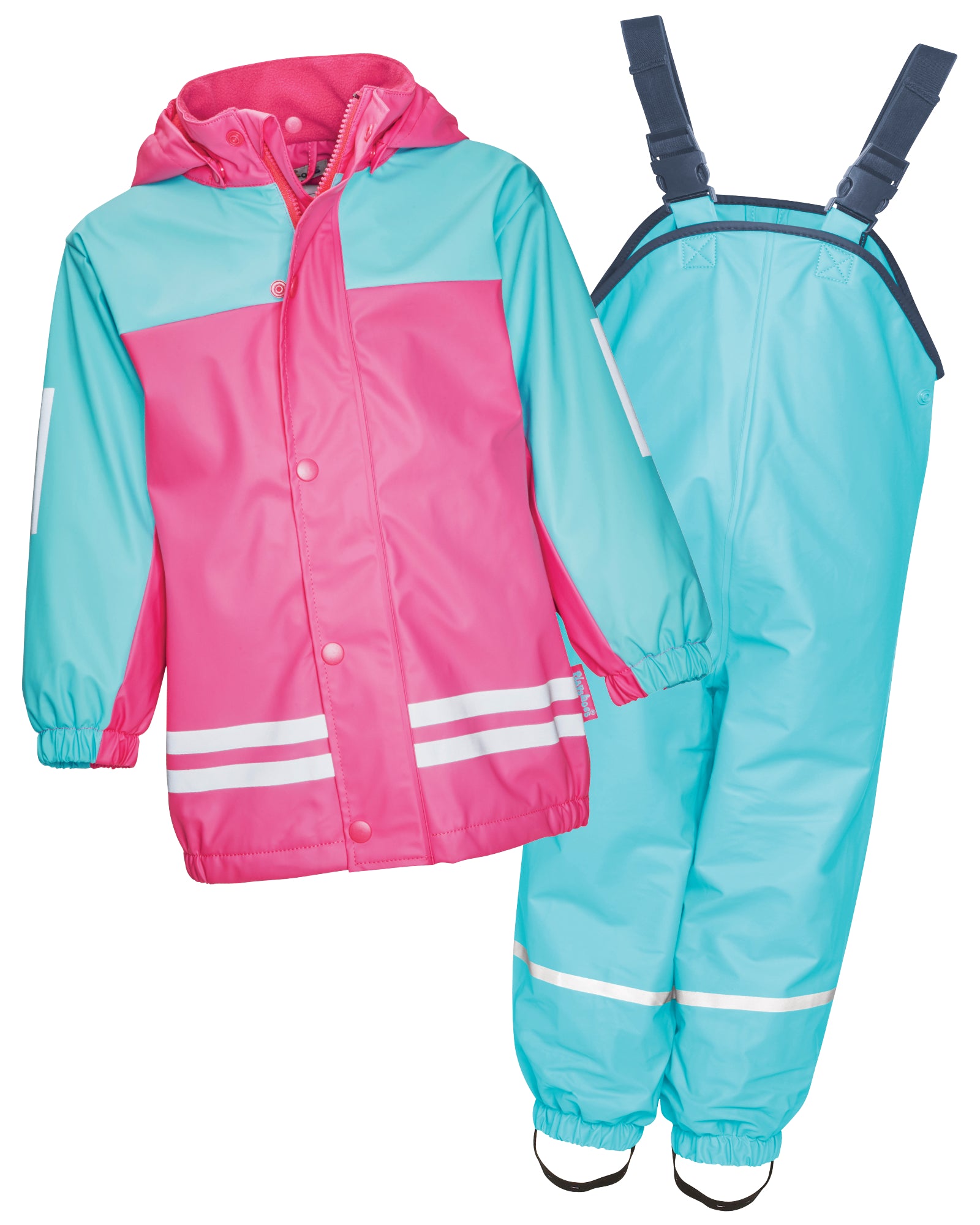 Regenanzug Türkis/Pink Winter | Playshoes