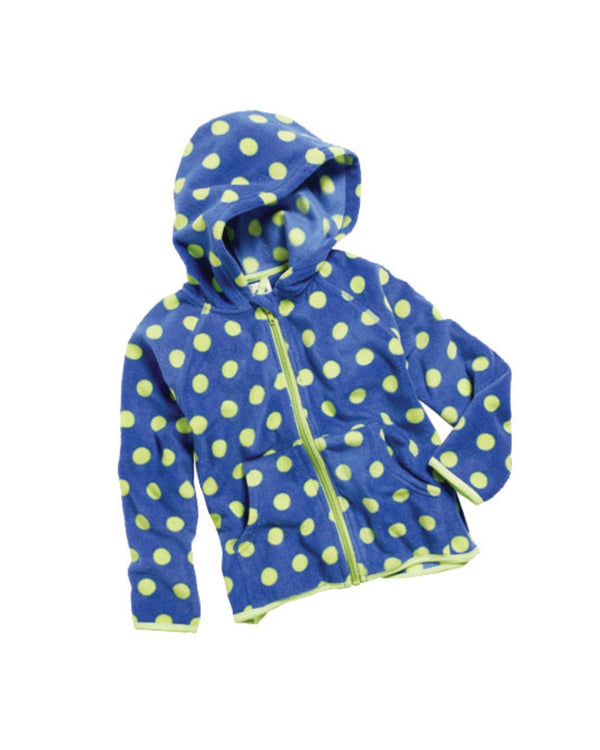 Fleecejacke Blau/Hellgrün von Playshoes