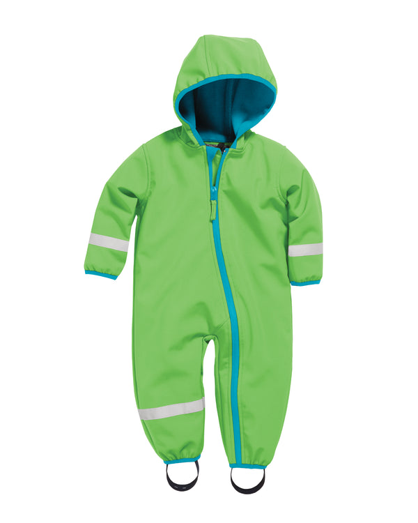 Baby Softshell-Overall Grün Sommer | Playshoes