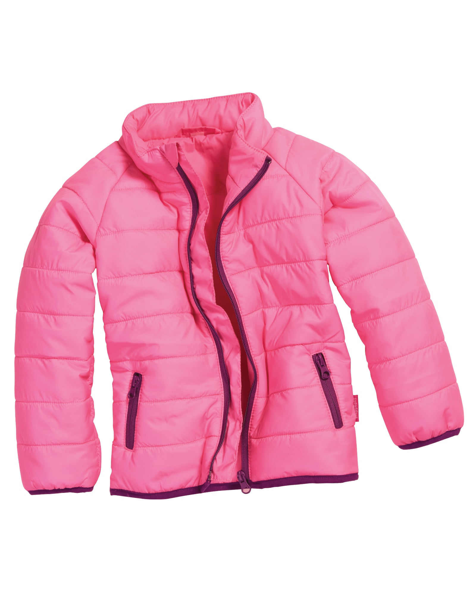 Steppjacke uni Pink Sommer | Playshoes
