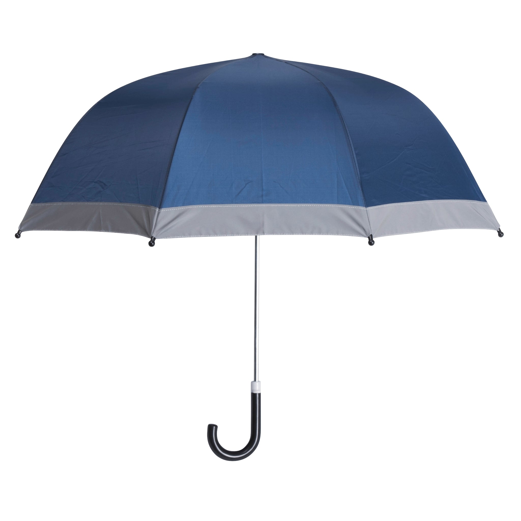 Kinder Regenschirm mit Reflektor in marine
