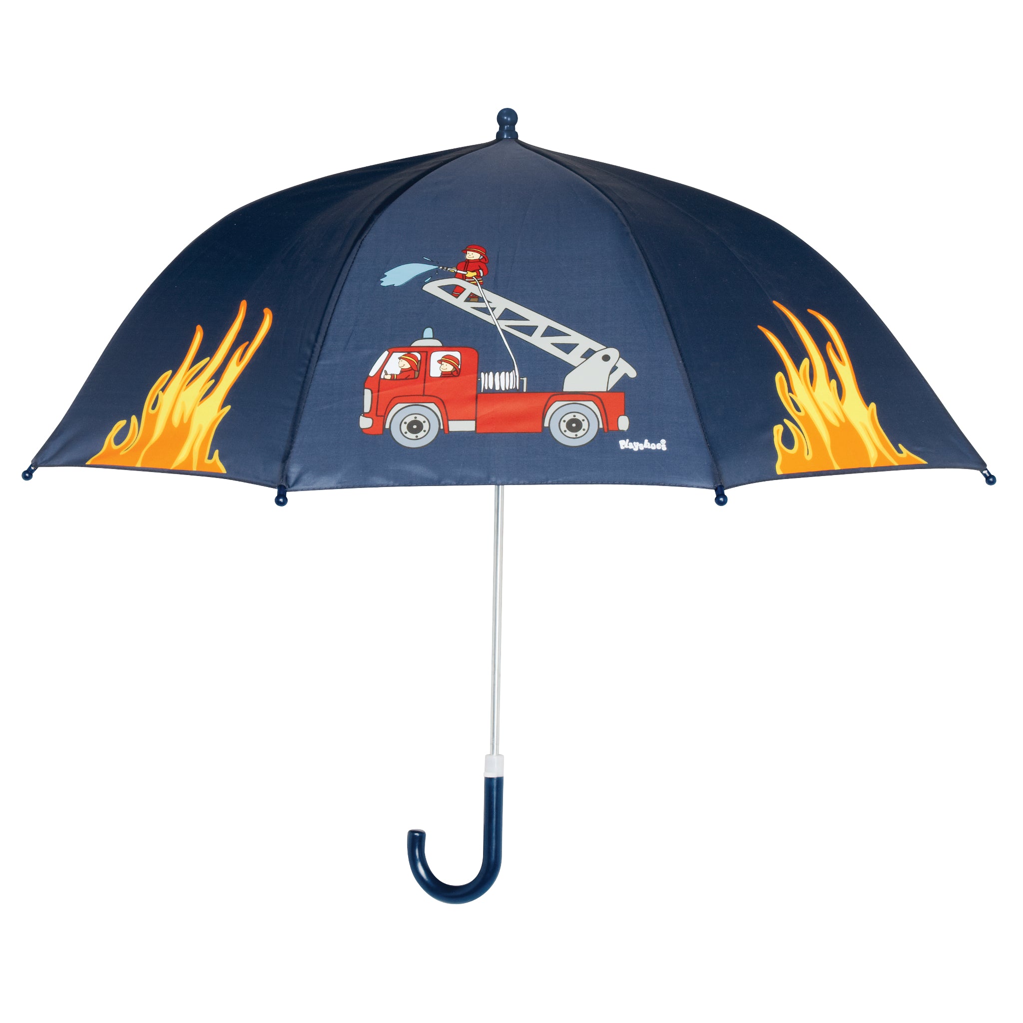 Playshoes Kinder Regenschirm Feuerwehr