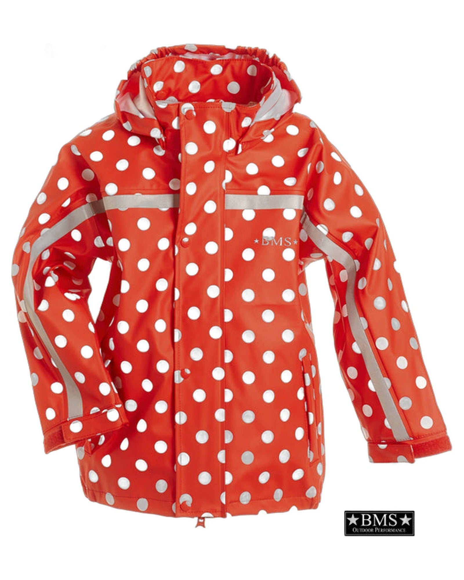 bms-baby-und-kinder-buddeljacke-softskin-rot-weiss-im-punkten-design-1919