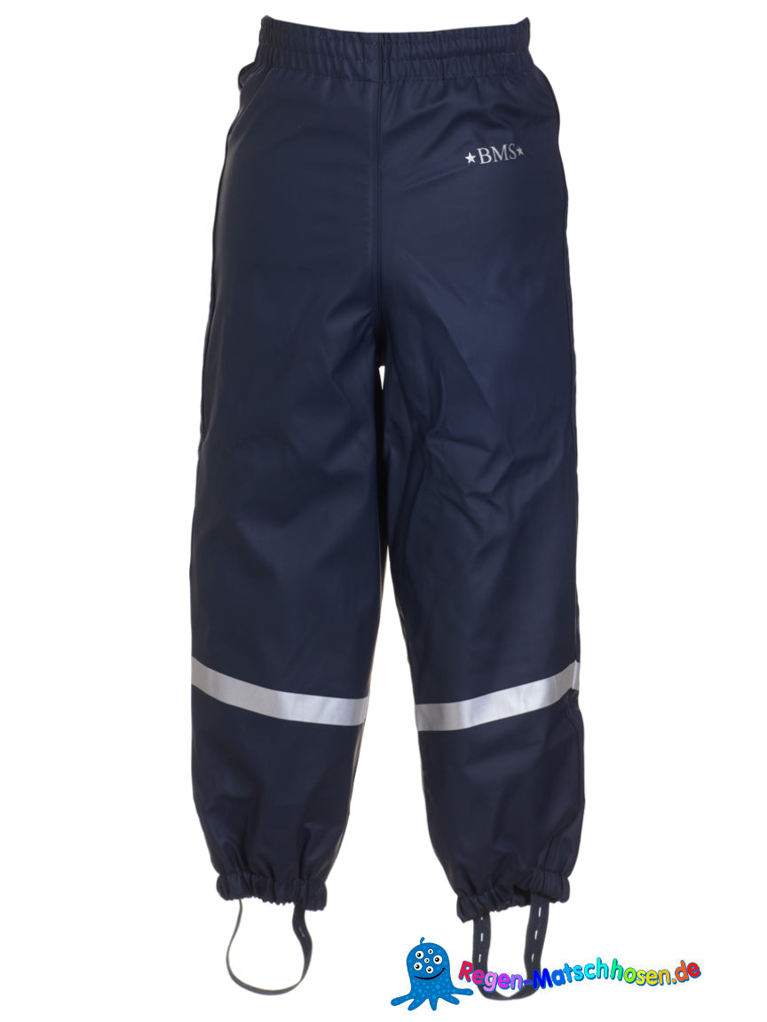 BMS Schnee - Bundhose mit Fleecefutter - marineblau-