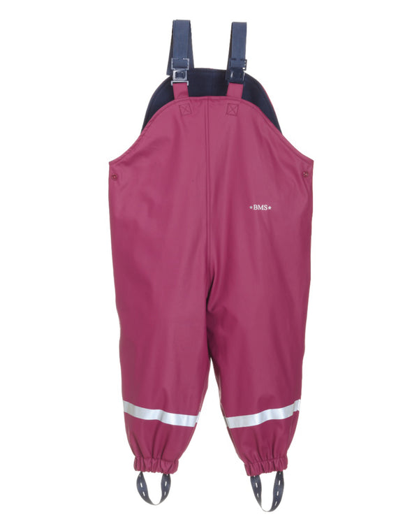 Matschhose Beere Winter mit Fleece Futter | BMS