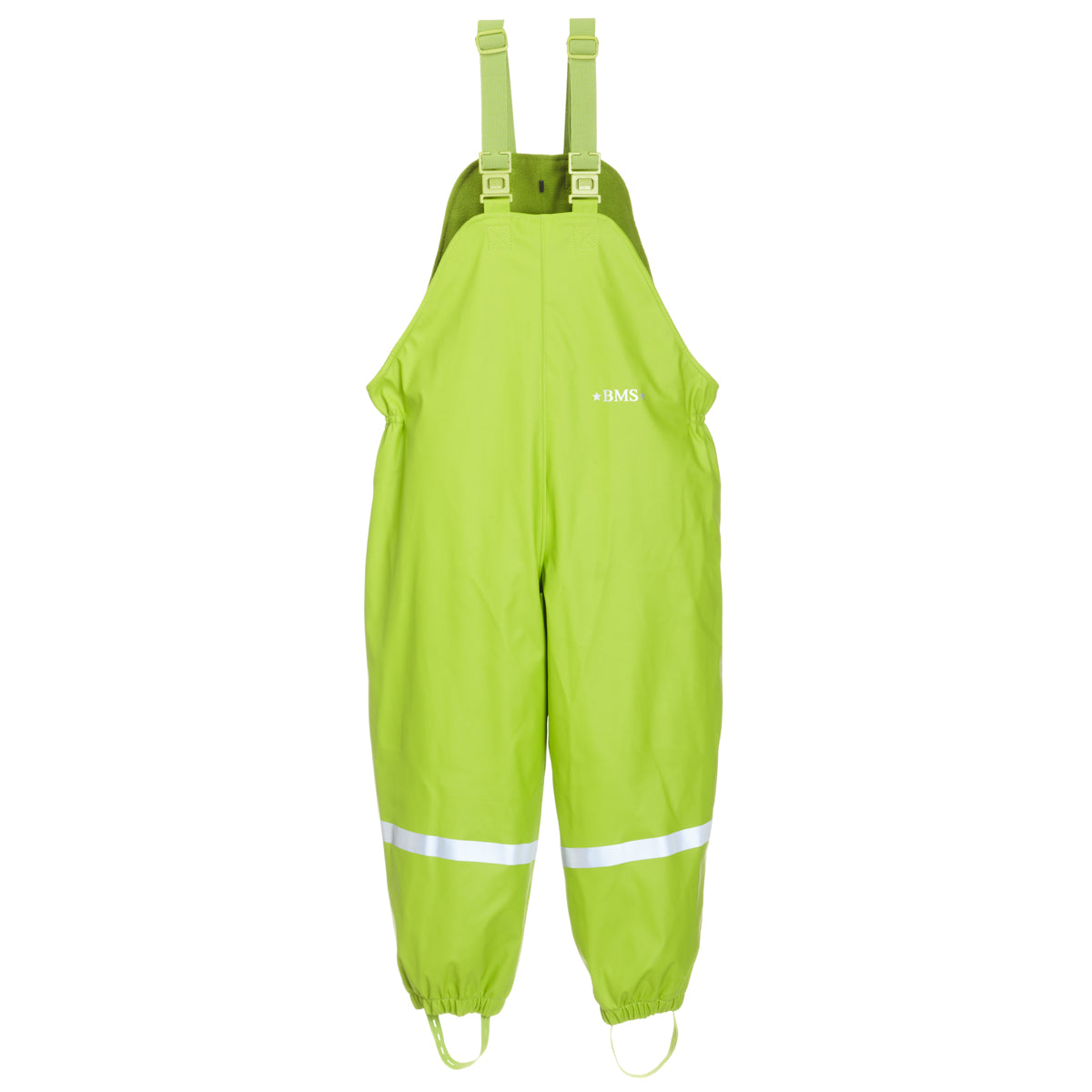 BMS Winter Matschhose Buddelhose "warm mit Fleece gefüttert" - in Grün