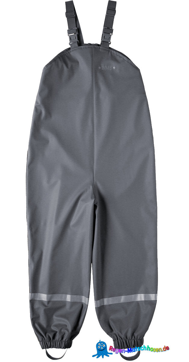 BMS Matschhose Buddelhose für Kinder "leicht gefüttert" - in Grau