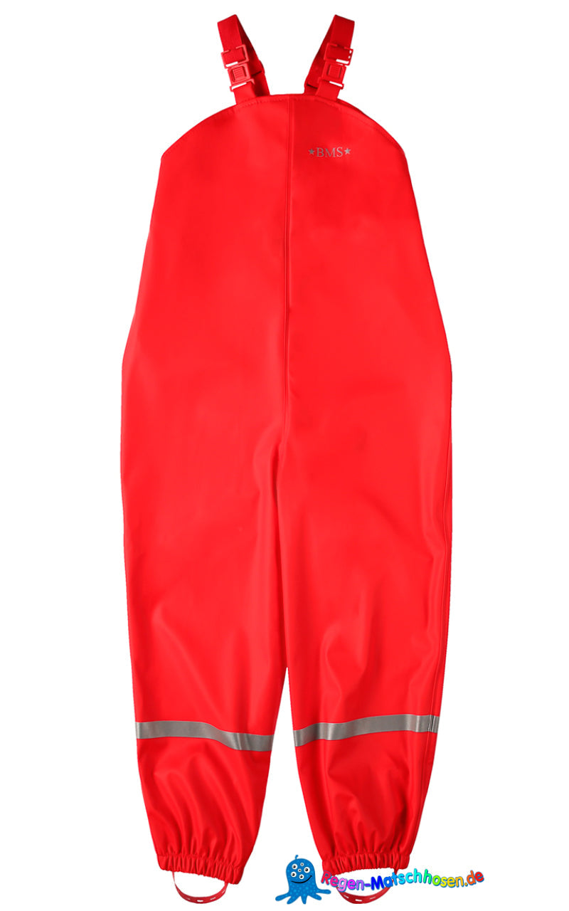 BMS Baby und Kinder Matschhose Buddelhose in rot