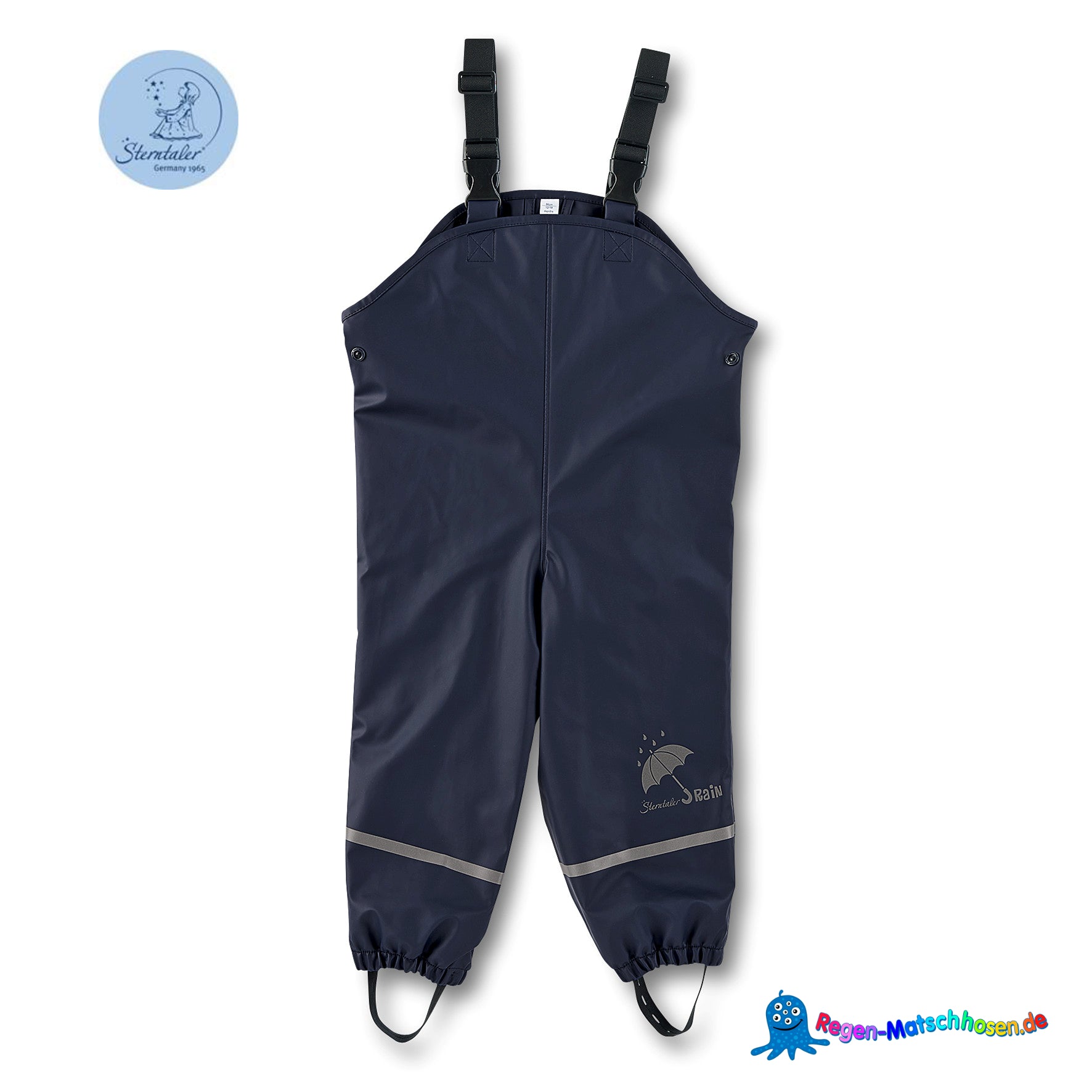 Sterntaler Kinder Matschhose Buddelhose mit leichtem Taftfutter in marine