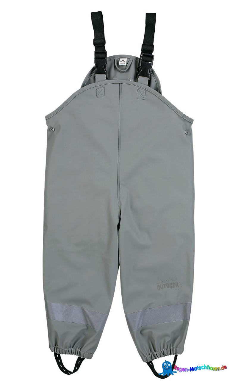 Regenhose Buddelhose ungefüttert in Grau von Sterntaler