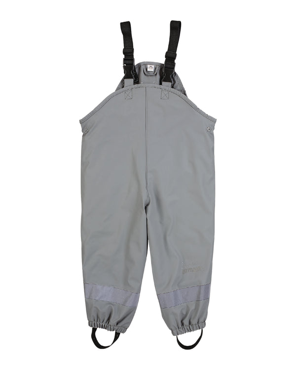 Matschhose Grau mit Fleece Futter Winter | Sterntaler