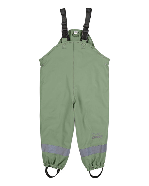 Matschhose Grün Winter mit Fleecefutter | Sterntaler