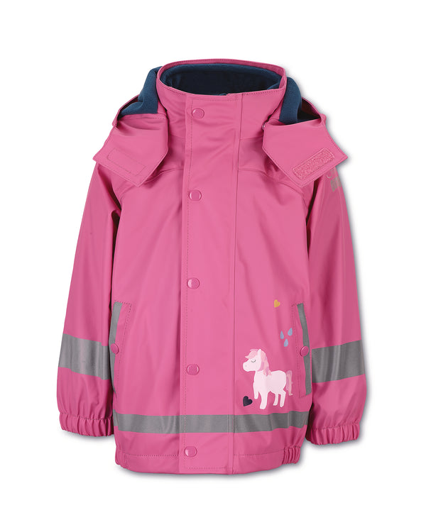 Regenjacke "Pferde" Fleece Winter | Sterntaler