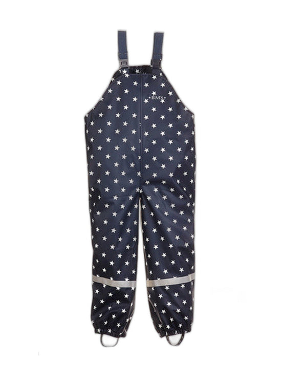 Kinder Matschhose Marine/Weiß Sommer mit Taftfutter von BMS